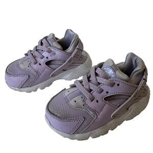 Nike Baby Toddler Purple Violet Mist Huarache Run SE Sneakers Size 5C